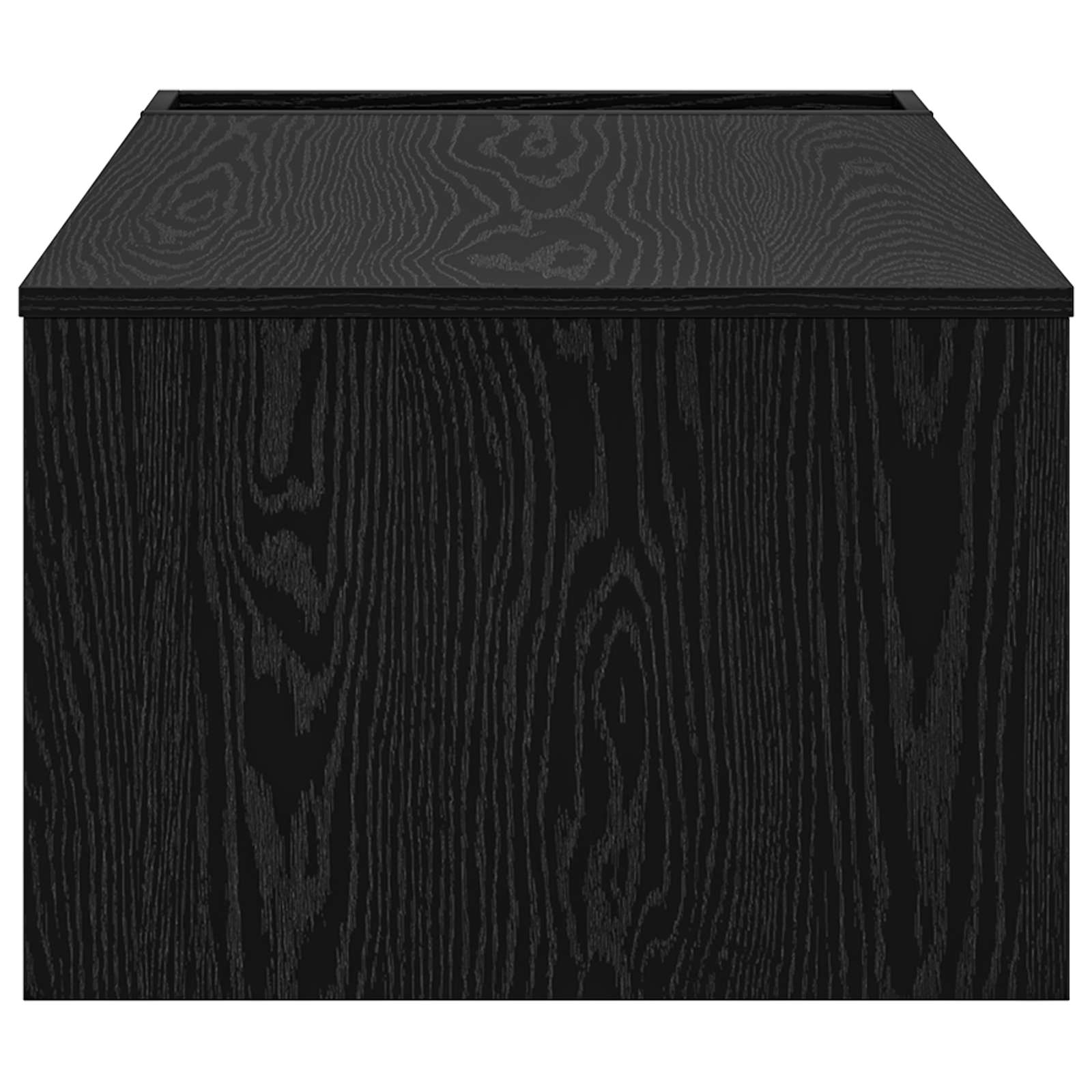 vidaXL Stolik kawowy Czarny Dąb 95 x 50 x 34 cm