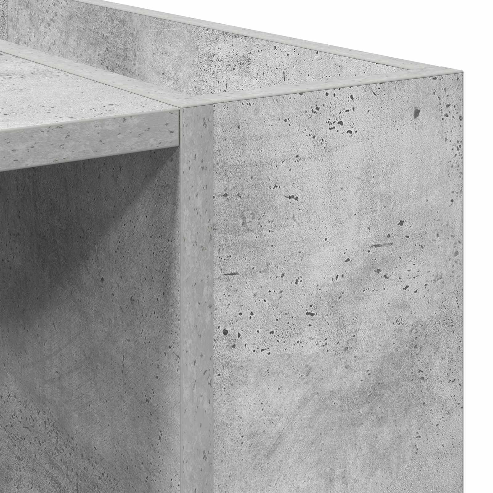 vidaXL Stolik kawowy Betonowy szary 95 x 50 x 34 cm