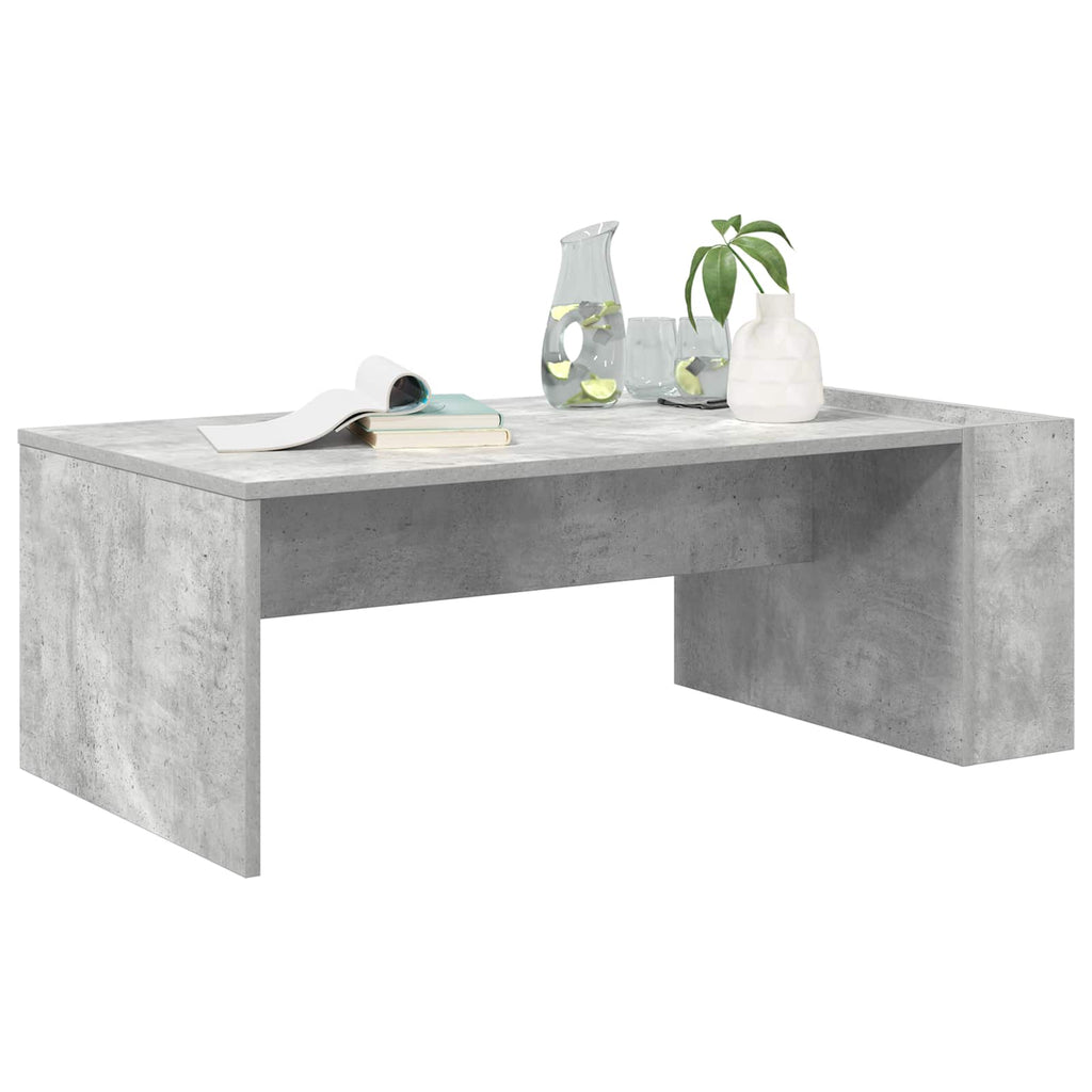 vidaXL Stolik kawowy Betonowy szary 95 x 50 x 34 cm