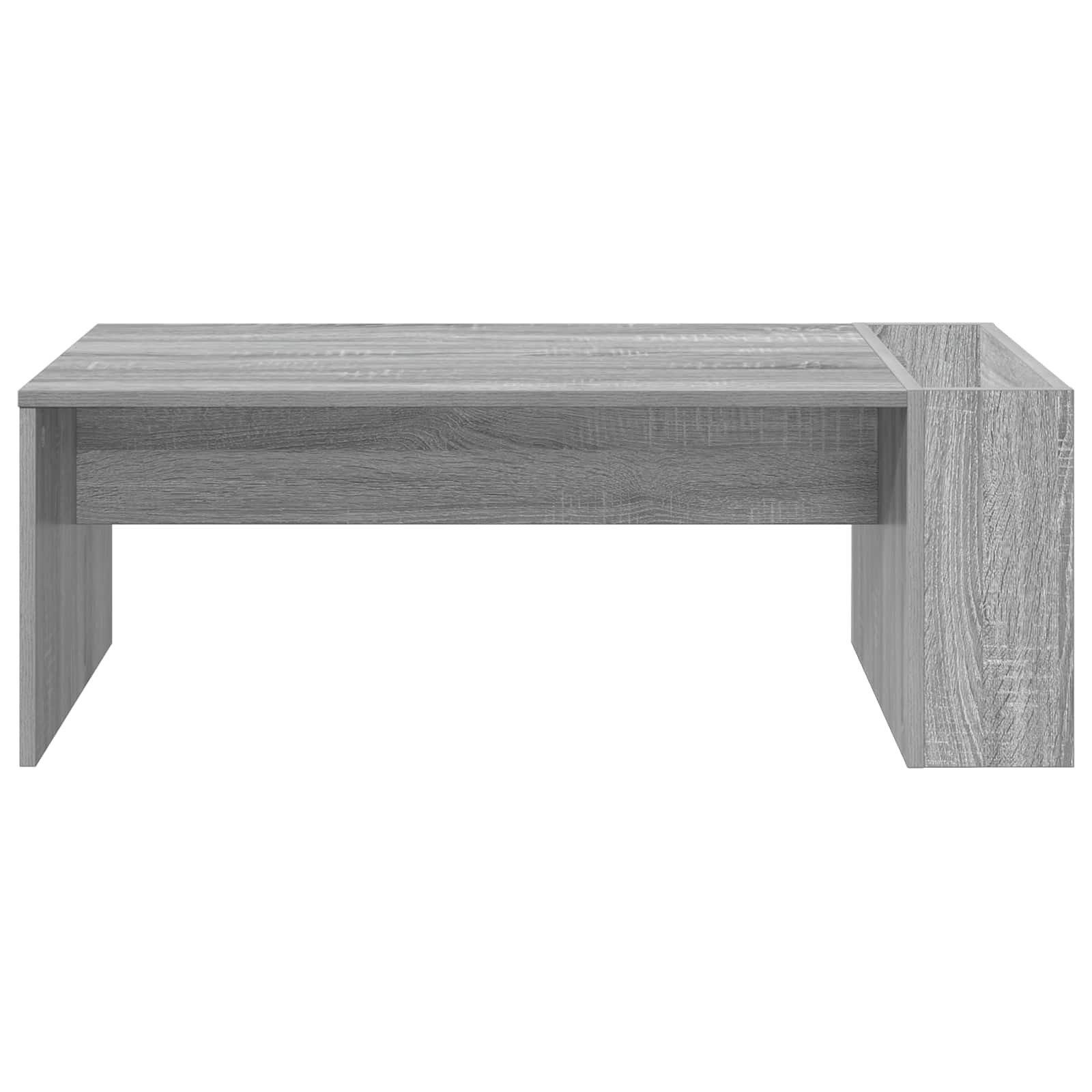 vidaXL Stolik kawowy Szary Sonoma 95 x 50 x 34 cm