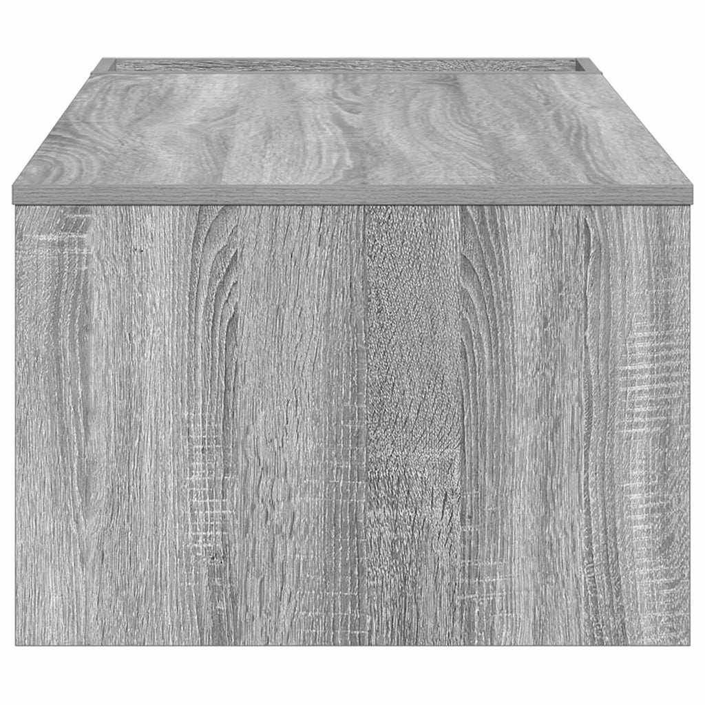 vidaXL Stolik kawowy Szary Sonoma 95 x 50 x 34 cm