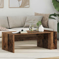 vidaXL Stolik kawowy Stare drewno 95 x 50 x 34 cm