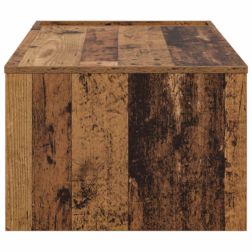 vidaXL Stolik kawowy Stare drewno 95 x 50 x 34 cm
