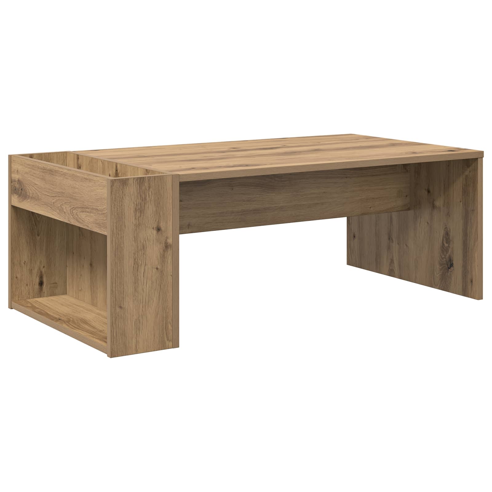 vidaXL Stolik kawowy Dąb rzemieślniczy 95 x 50 x 34 cm
