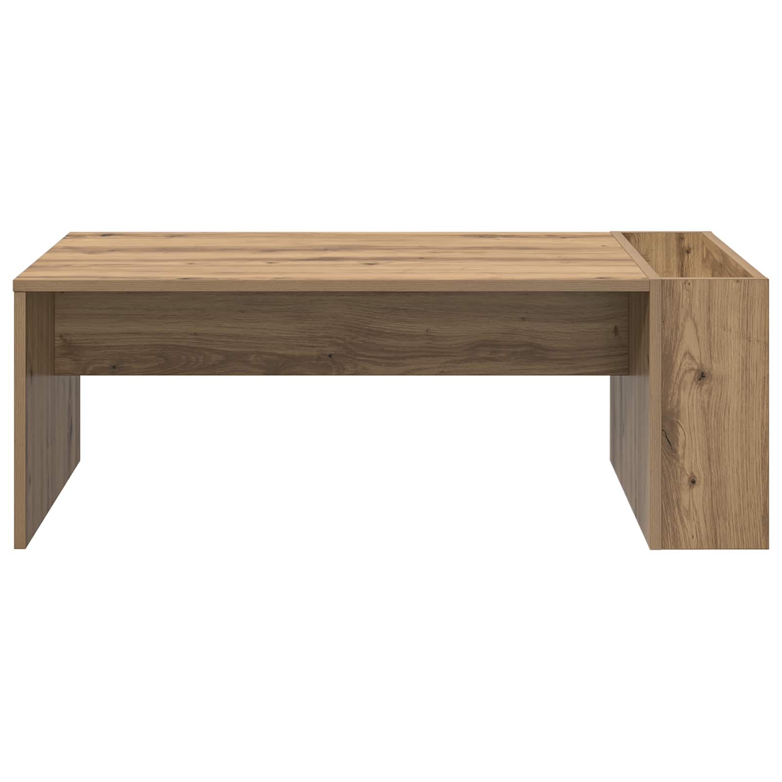 vidaXL Stolik kawowy Dąb rzemieślniczy 95 x 50 x 34 cm