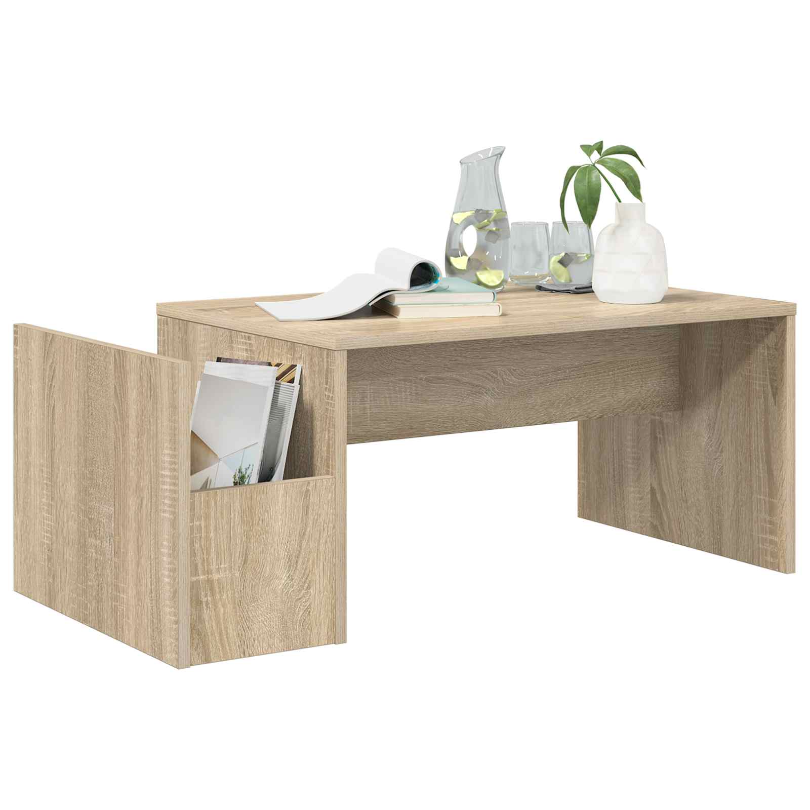 vidaXL Stolik kawowy Dąb Sonoma 90 x 45 x 35 cm