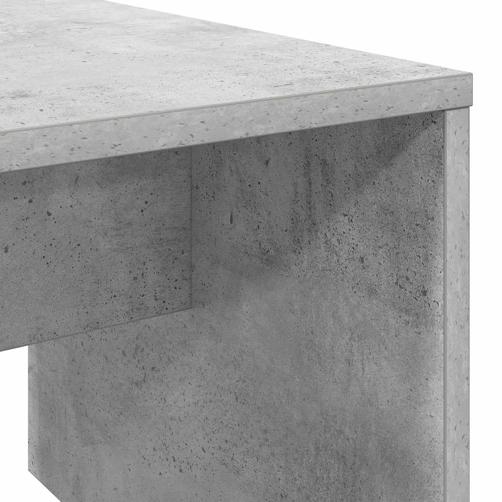 vidaXL Stolik kawowy Betonowy szary 90 x 45 x 35 cm