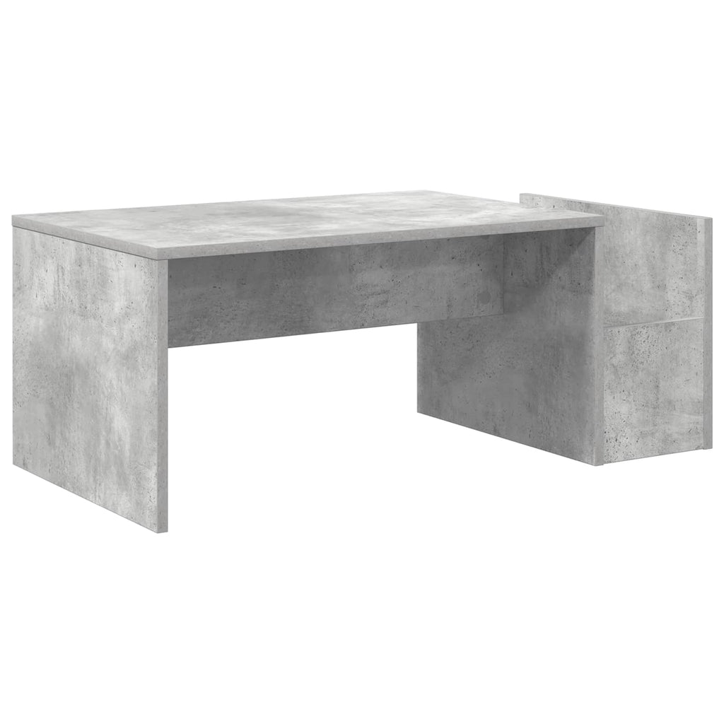 vidaXL Stolik kawowy Betonowy szary 90 x 45 x 35 cm
