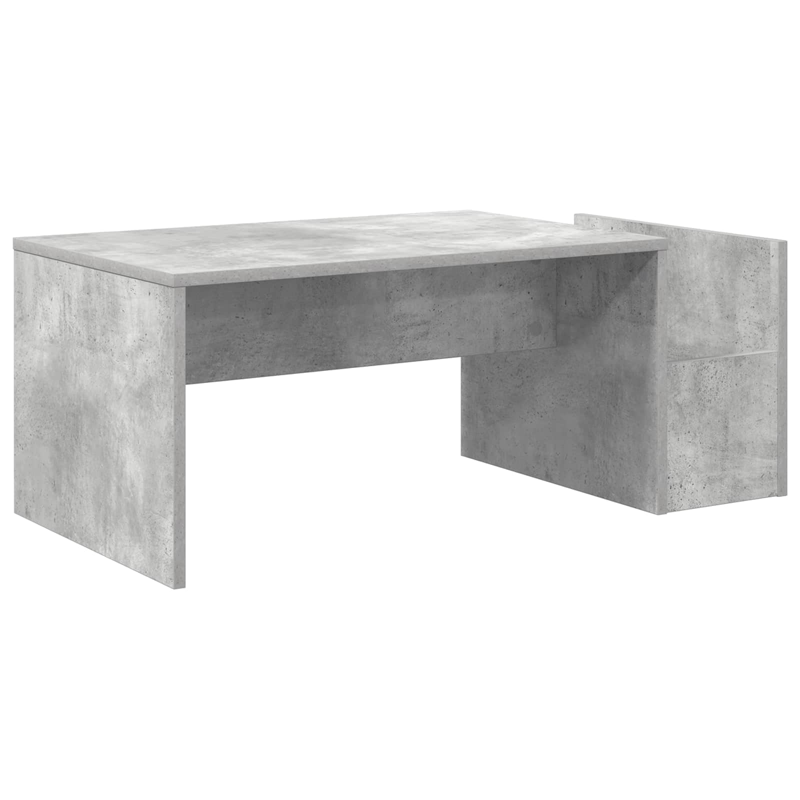 vidaXL Stolik kawowy Betonowy szary 90 x 45 x 35 cm