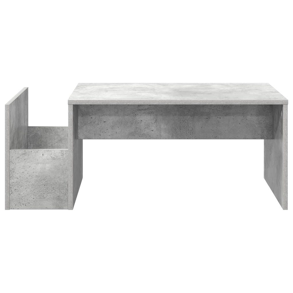 vidaXL Stolik kawowy Betonowy szary 90 x 45 x 35 cm