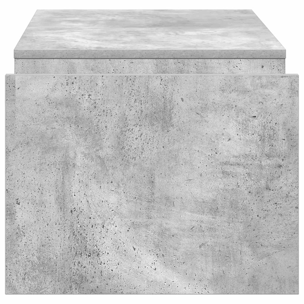 vidaXL Stolik kawowy Betonowy szary 90 x 45 x 35 cm