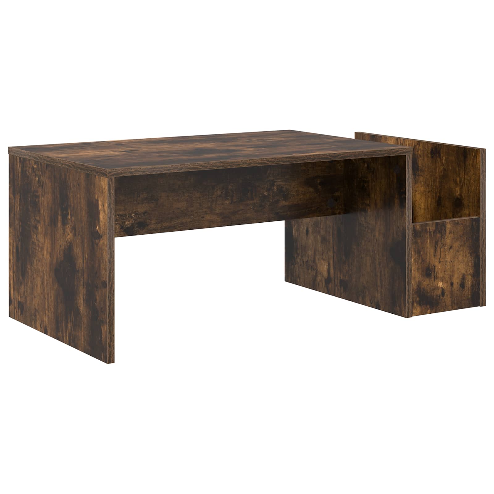 vidaXL Stolik kawowy Dąb wędzony 90 x 45 x 35 cm