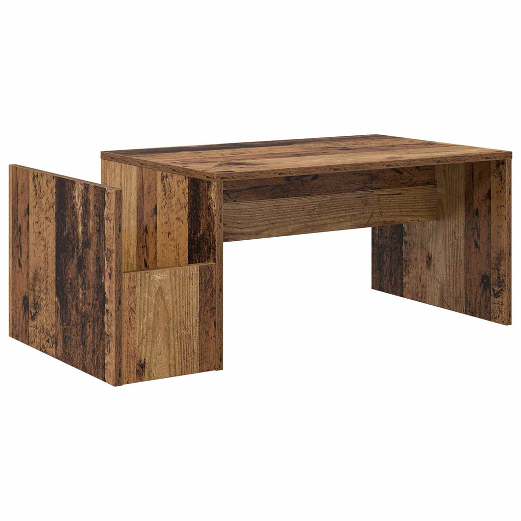 vidaXL Stolik kawowy Stare drewno 90 x 45 x 35 cm