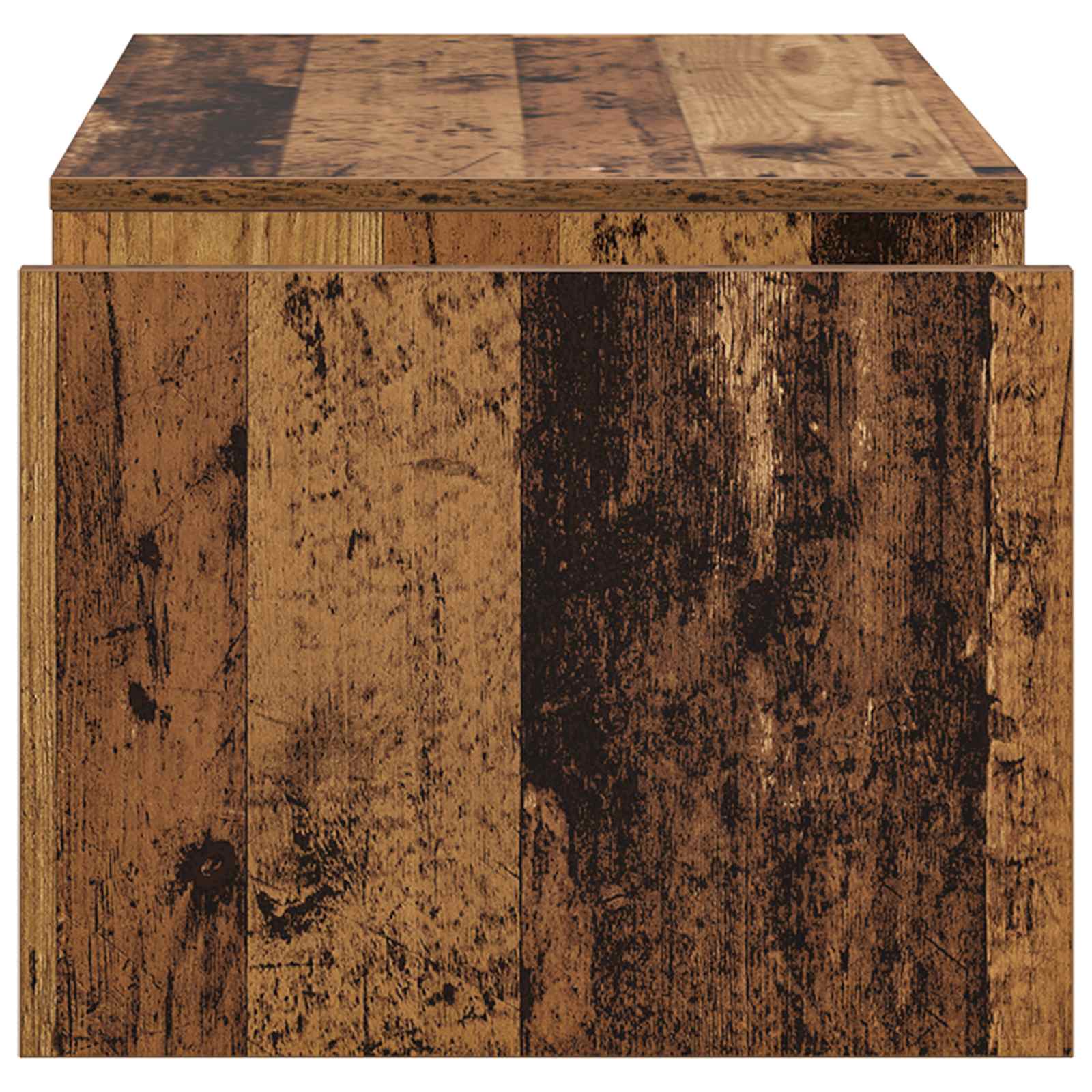 vidaXL Stolik kawowy Stare drewno 90 x 45 x 35 cm