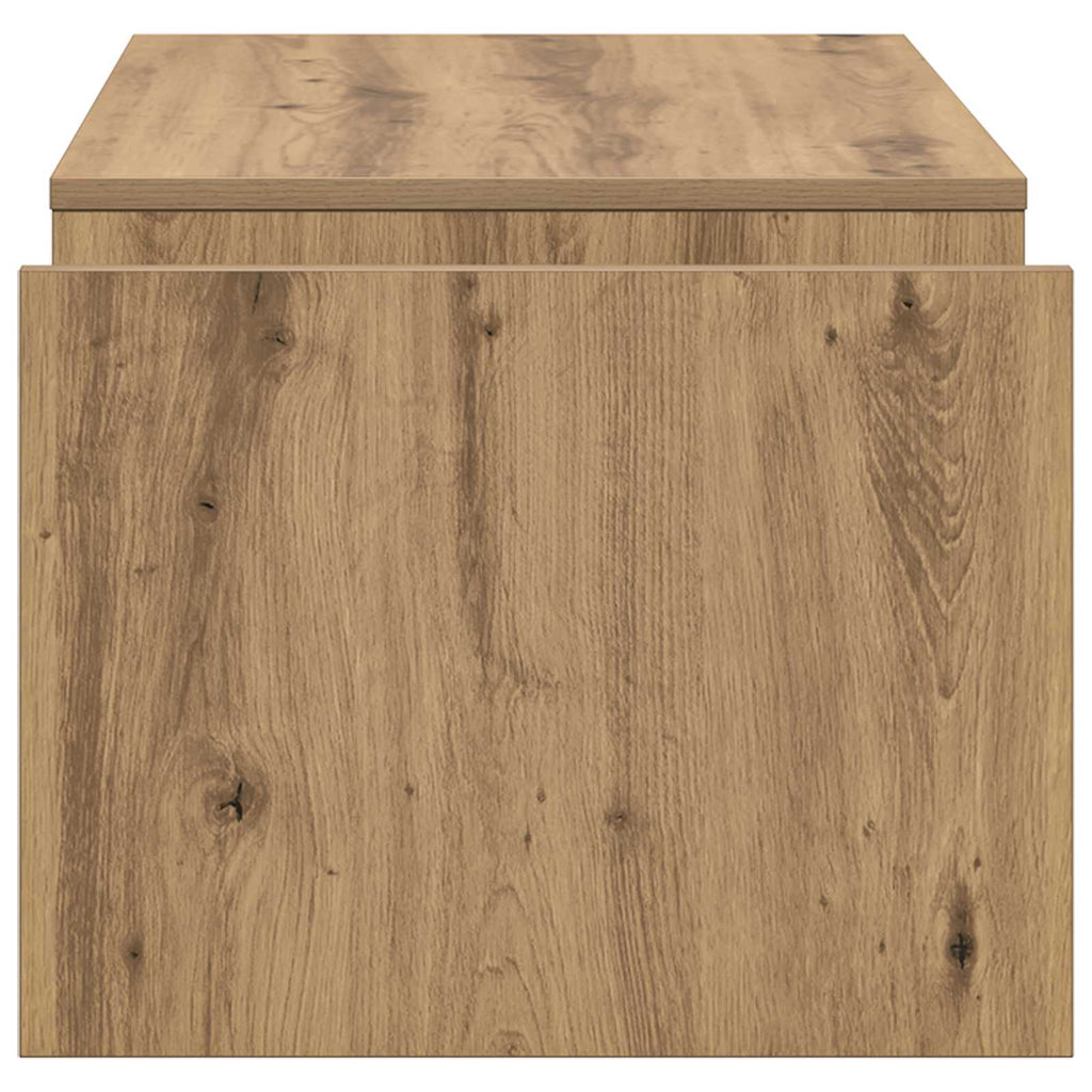 vidaXL Stolik kawowy Dąb rzemieślniczy 90 x 45 x 35 cm