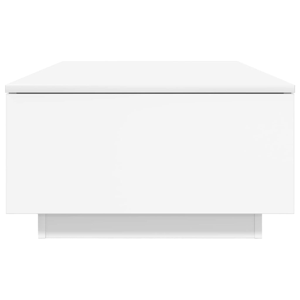 vidaXL Stolik kawowy Biały 95 x 55 x 31 cm Materiał drewnopochodny