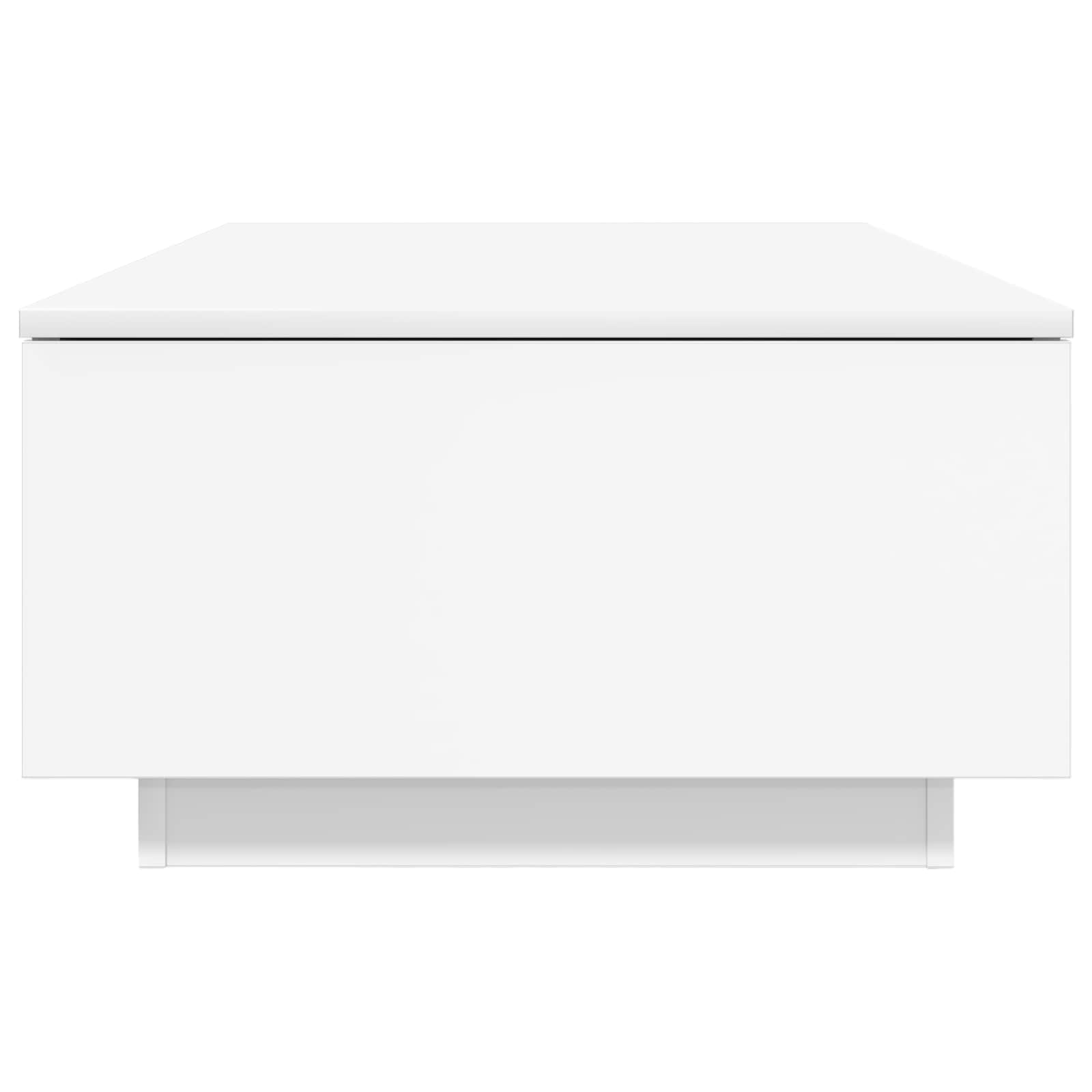 vidaXL Stolik kawowy Biały 95 x 55 x 31 cm Materiał drewnopochodny