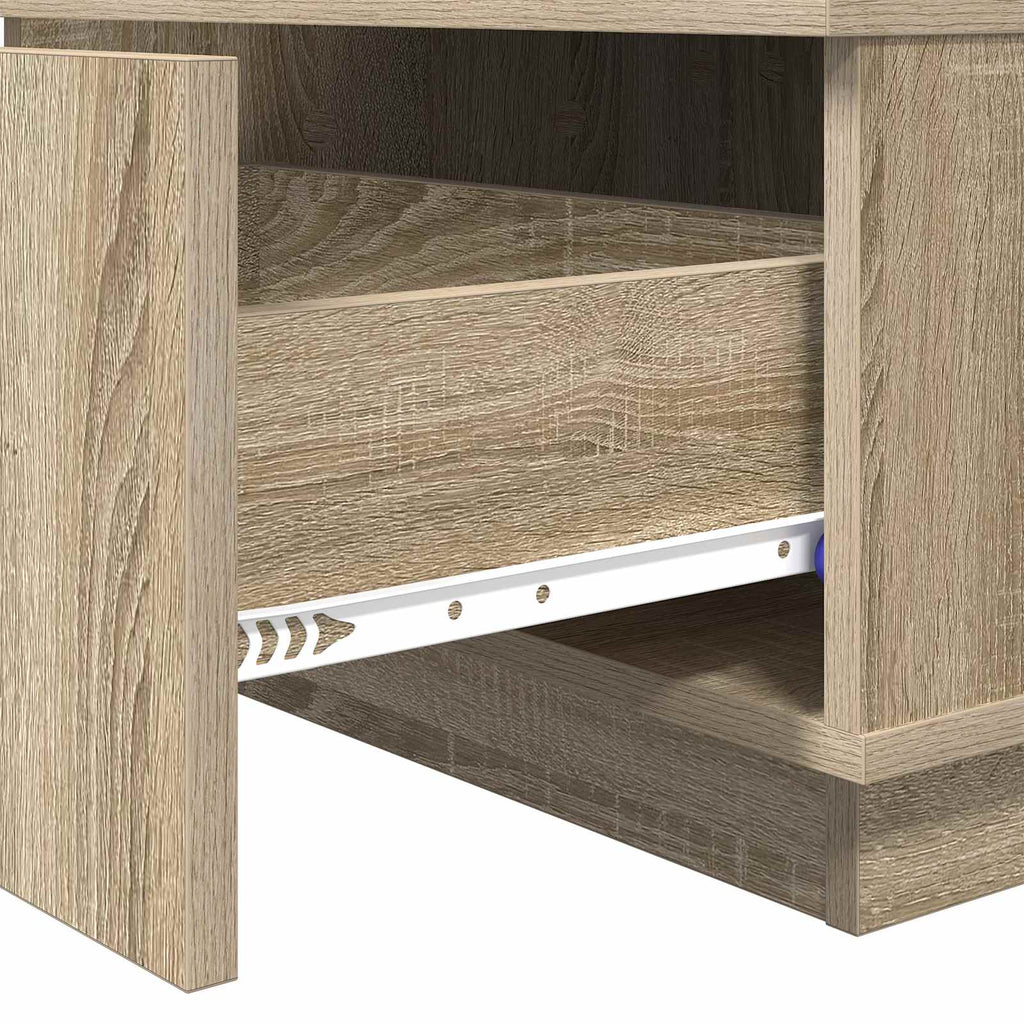 vidaXL Stolik kawowy z szufladą Dąb Sonoma 95 x 55 x 31 cm