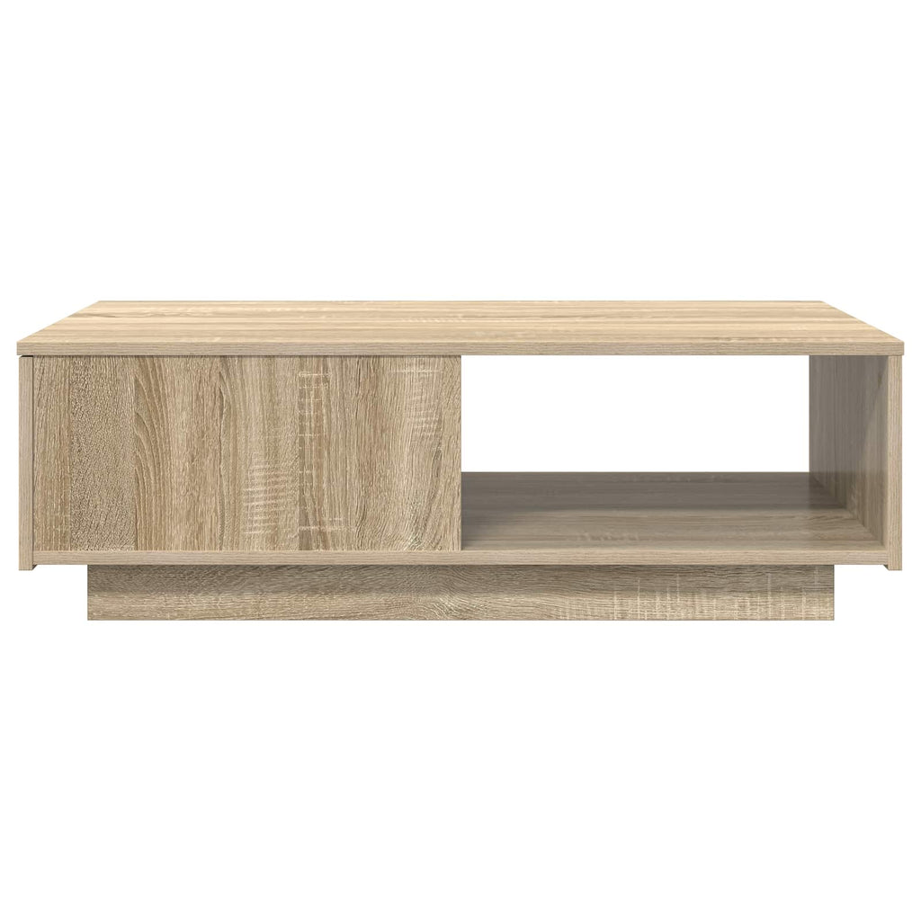 vidaXL Stolik kawowy z szufladą Dąb Sonoma 95 x 55 x 31 cm