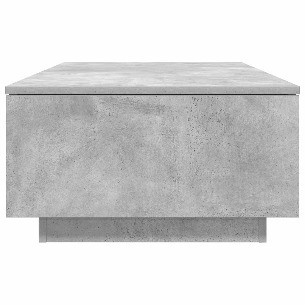 vidaXL Stolik kawowy z szufladą Betonowy szary 95 x 55 x 31 cm
