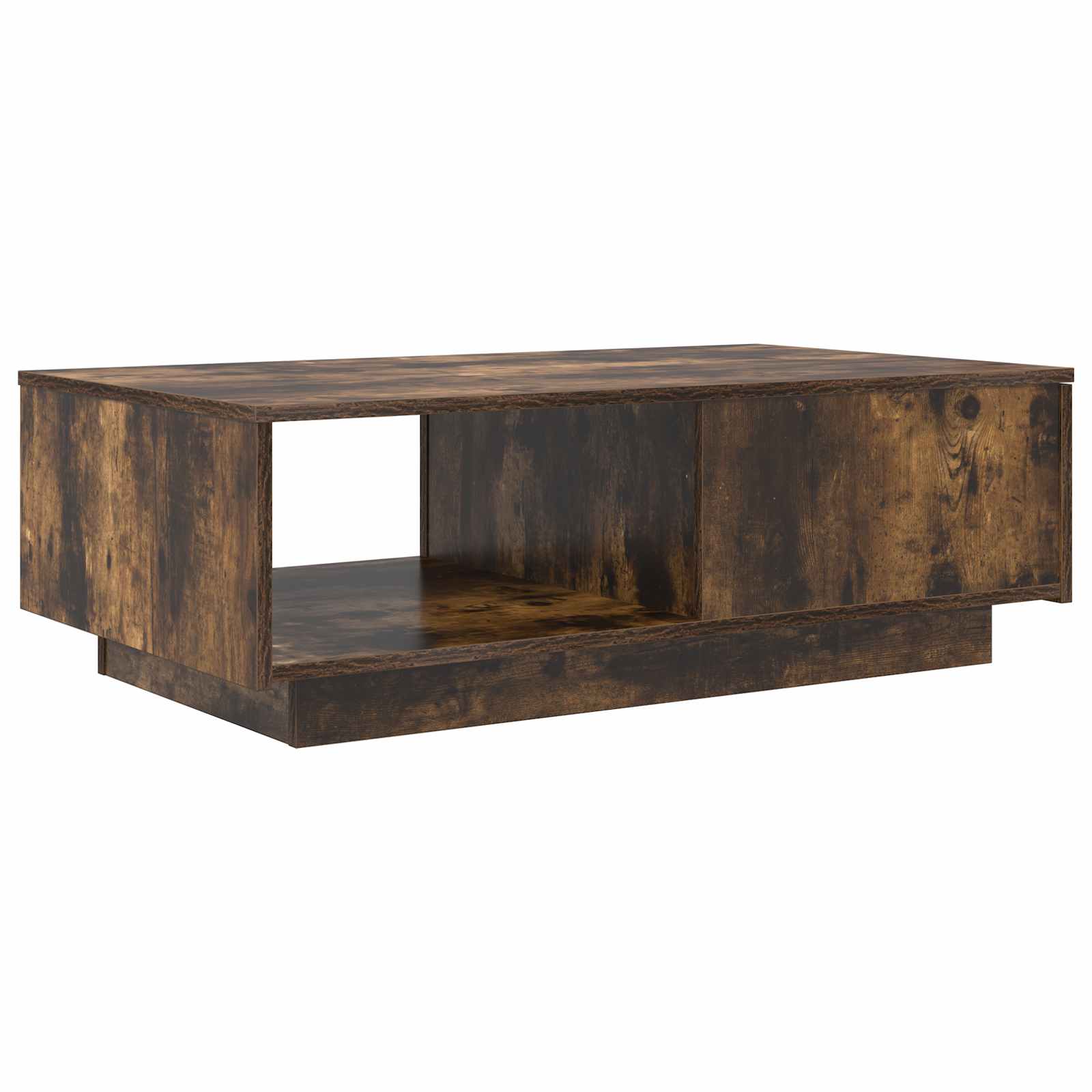 vidaXL Stolik kawowy z szufladą Dąb wędzony 95 x 55 x 31 cm