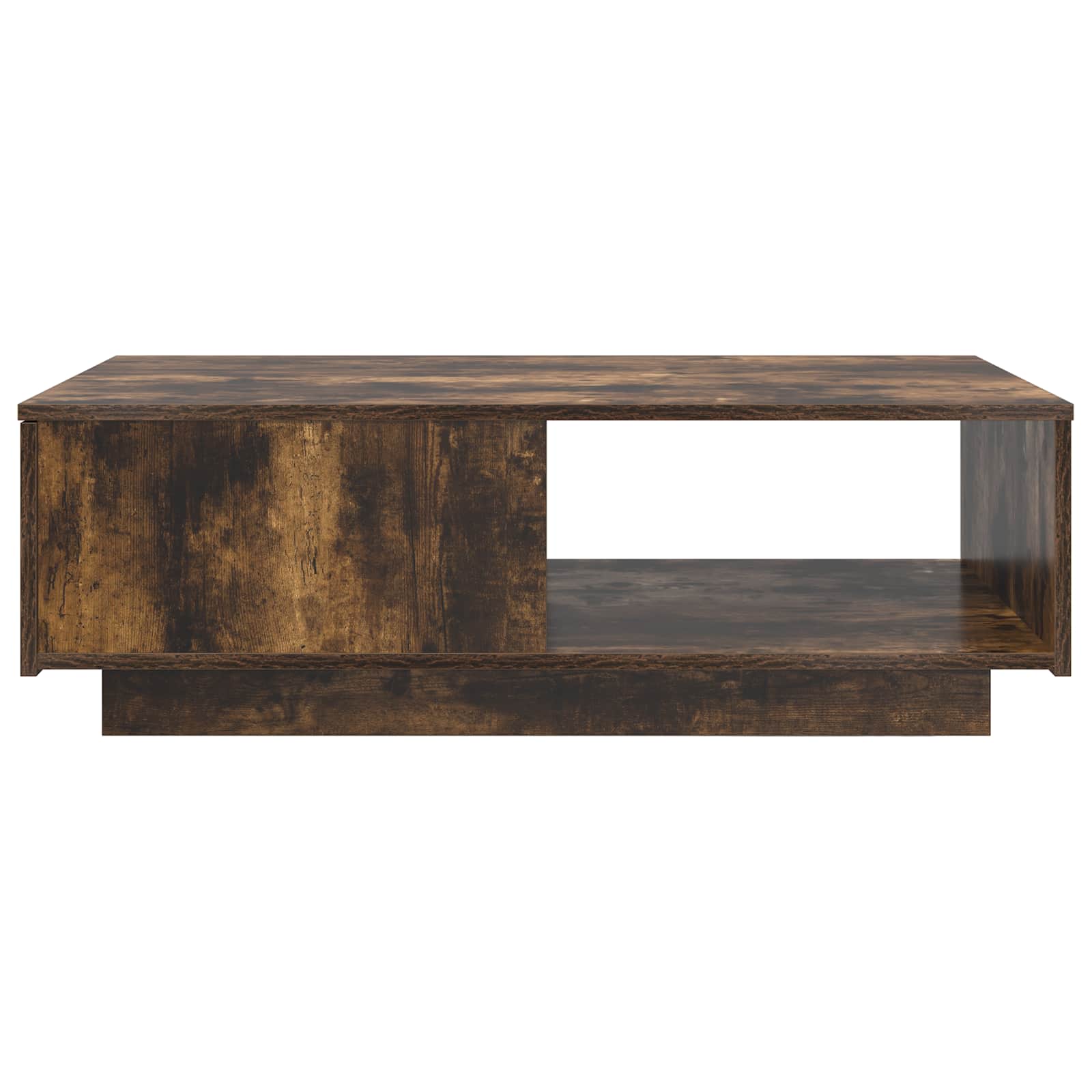 vidaXL Stolik kawowy z szufladą Dąb wędzony 95 x 55 x 31 cm