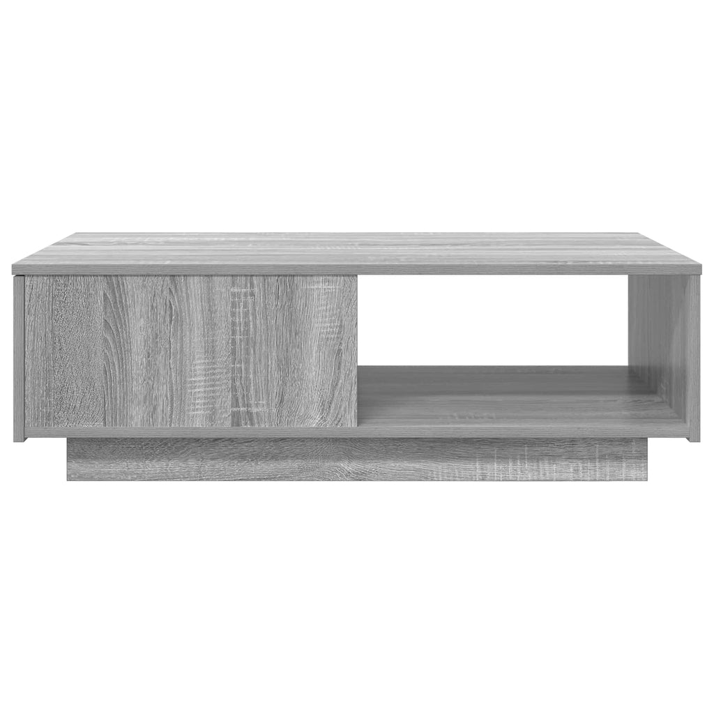 vidaXL Stolik kawowy z szufladą Szary Sonoma 95 x 55 x 31 cm