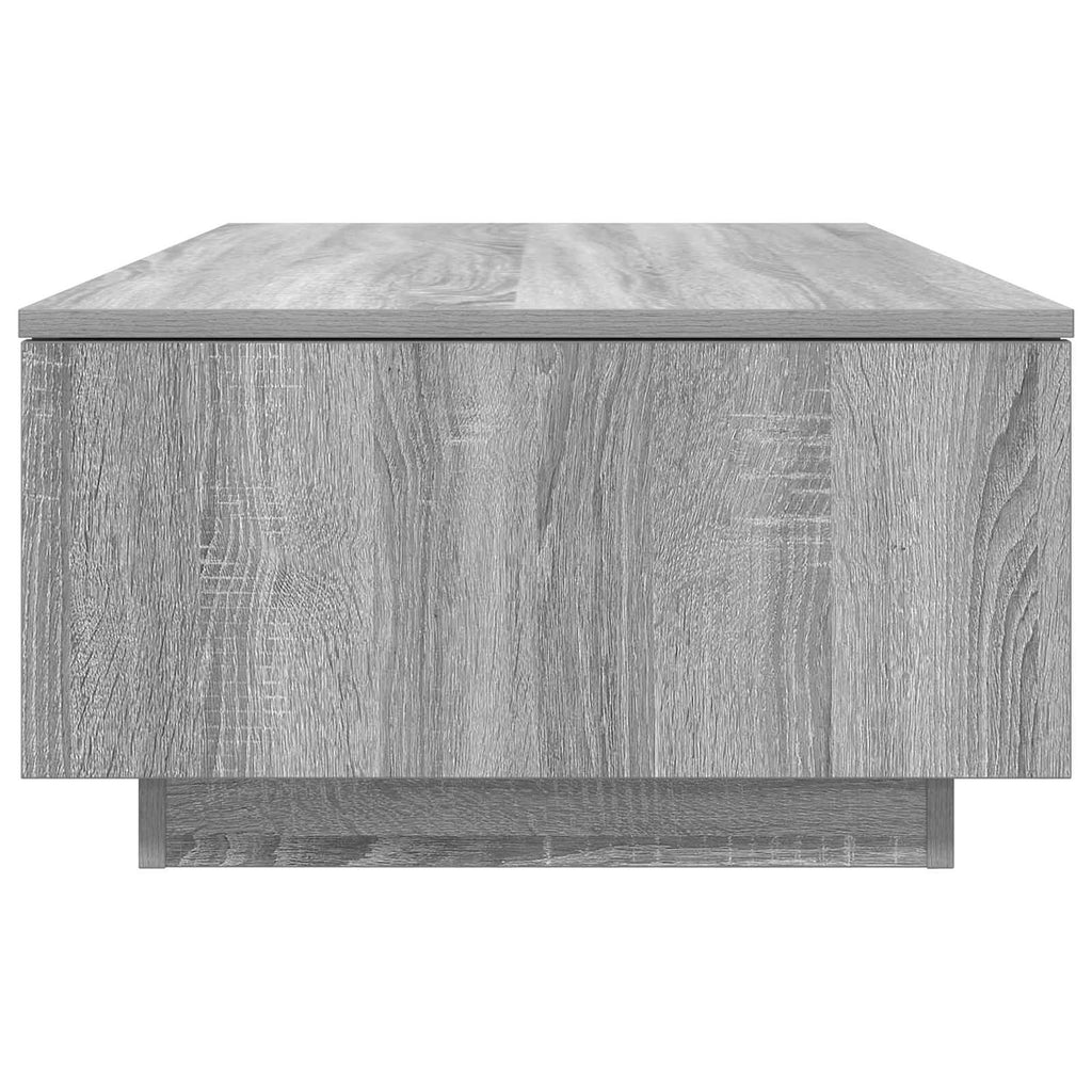 vidaXL Stolik kawowy z szufladą Szary Sonoma 95 x 55 x 31 cm