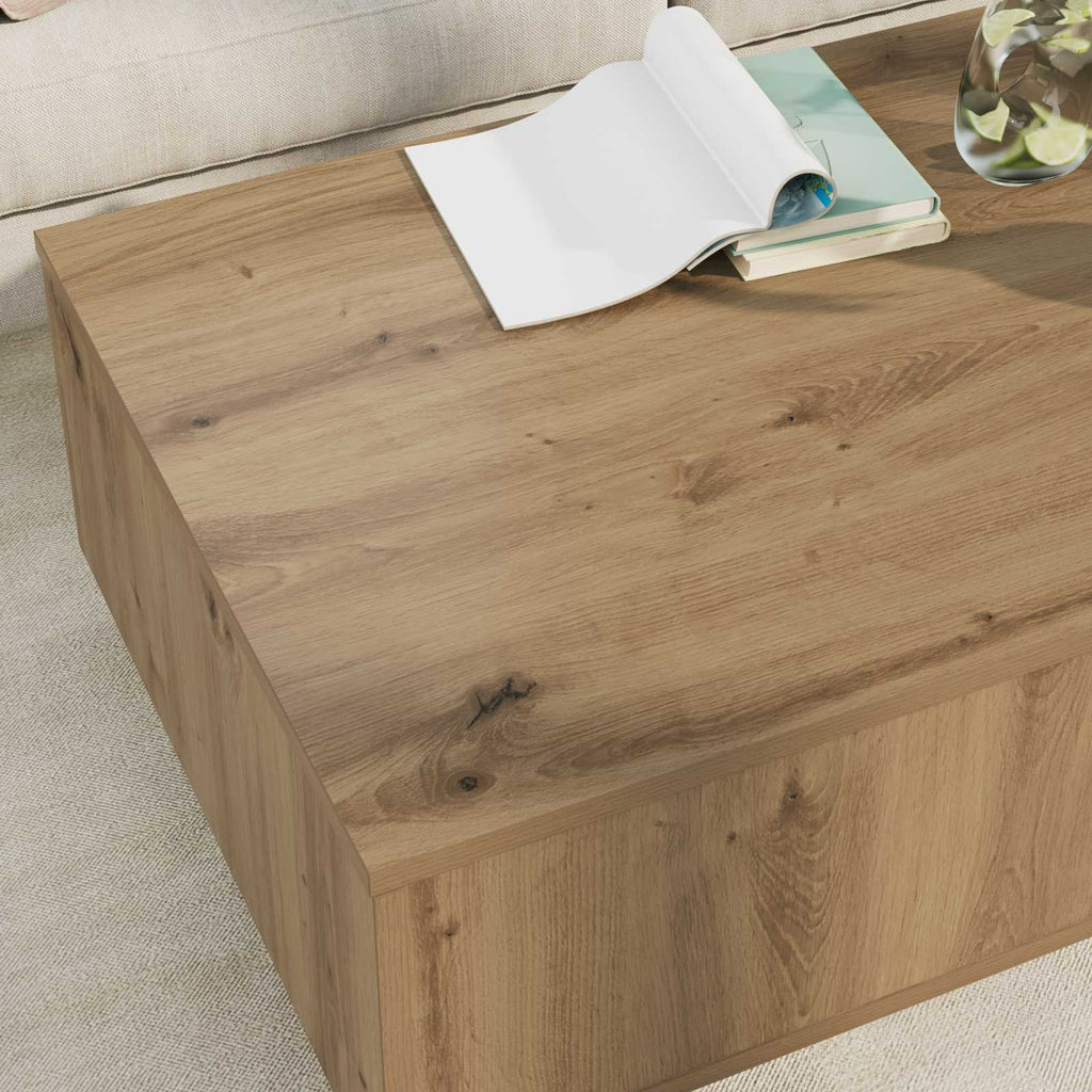 vidaXL Stolik kawowy Dąb rzemieślniczy 95 x 55 x 31 cm