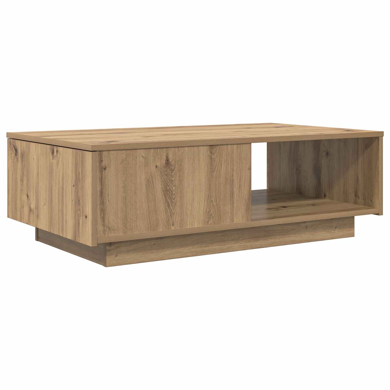 vidaXL Stolik kawowy Dąb rzemieślniczy 95 x 55 x 31 cm