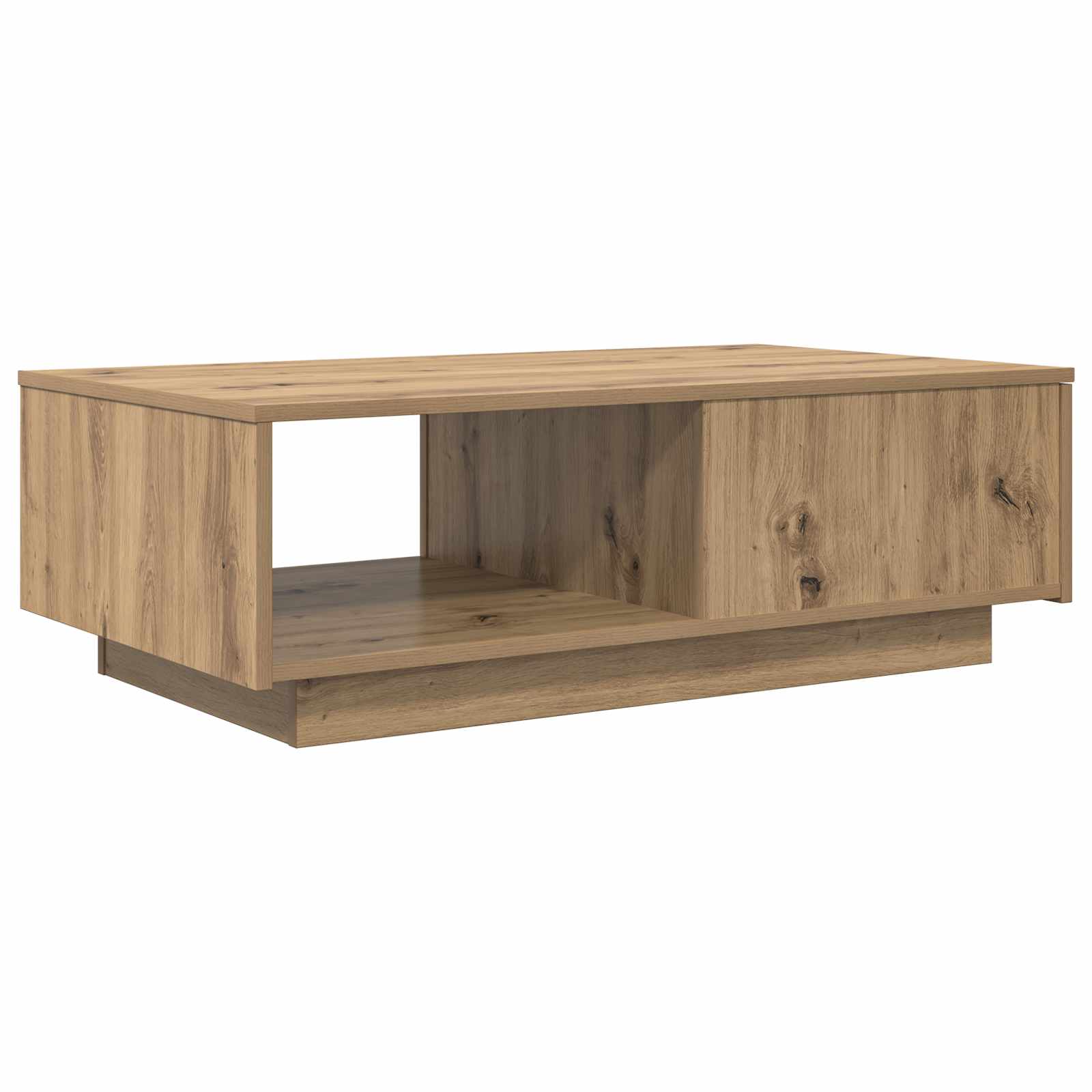 vidaXL Stolik kawowy Dąb rzemieślniczy 95 x 55 x 31 cm