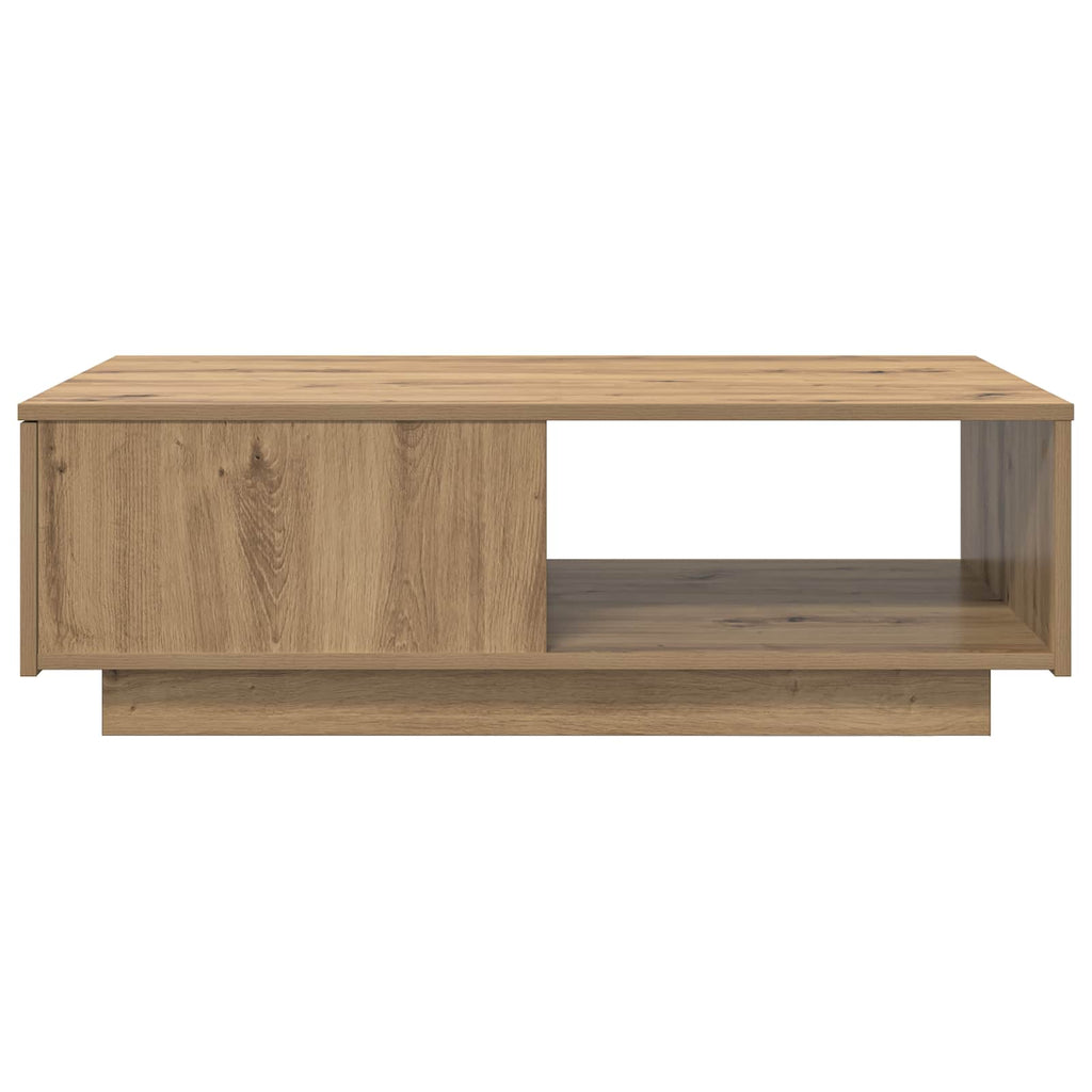 vidaXL Stolik kawowy Dąb rzemieślniczy 95 x 55 x 31 cm