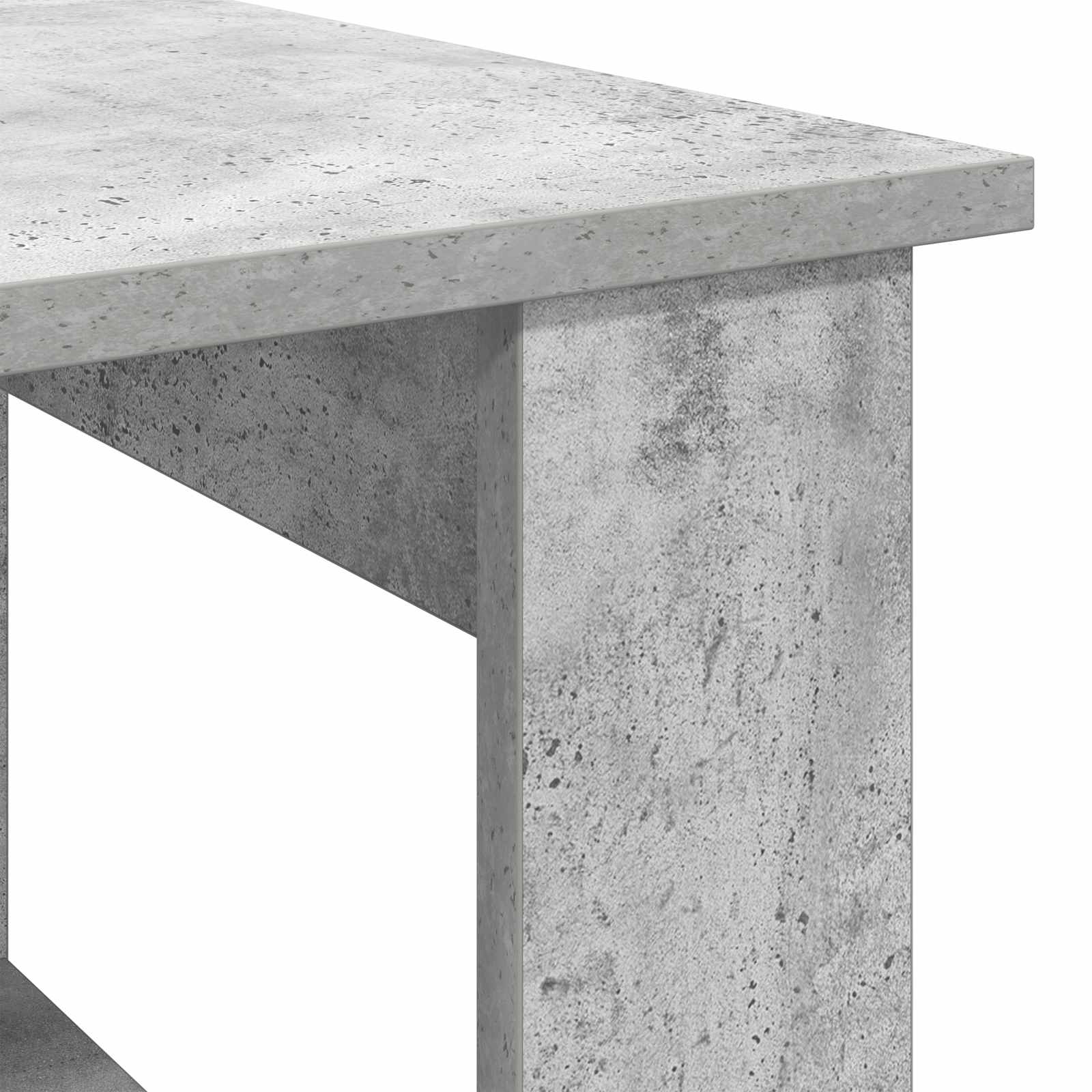 vidaXL Stolik kawowy Betonowy szary 72 x 50 x 50 cm