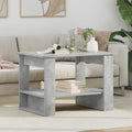 vidaXL Stolik kawowy Betonowy szary 72 x 50 x 50 cm