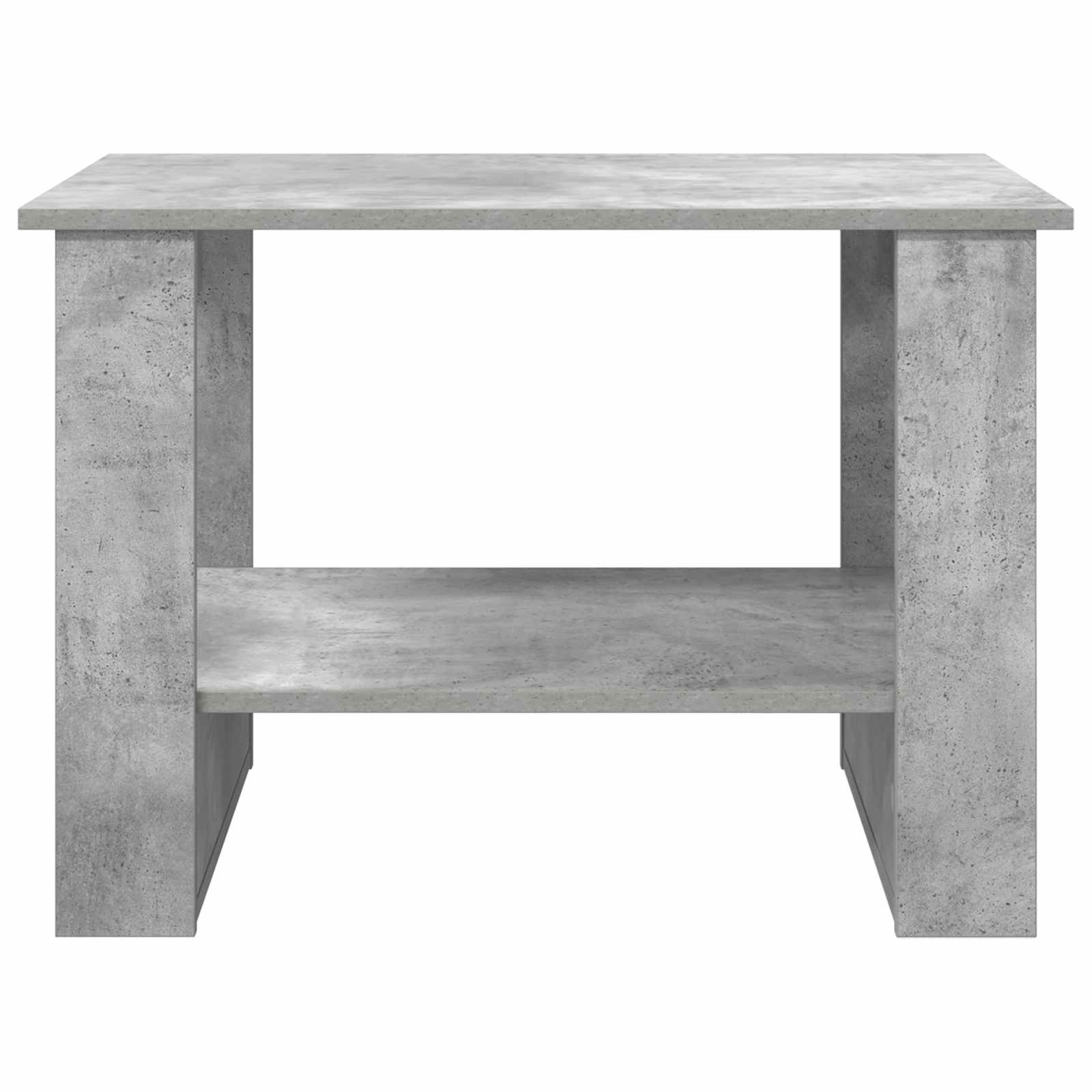 vidaXL Stolik kawowy Betonowy szary 72 x 50 x 50 cm