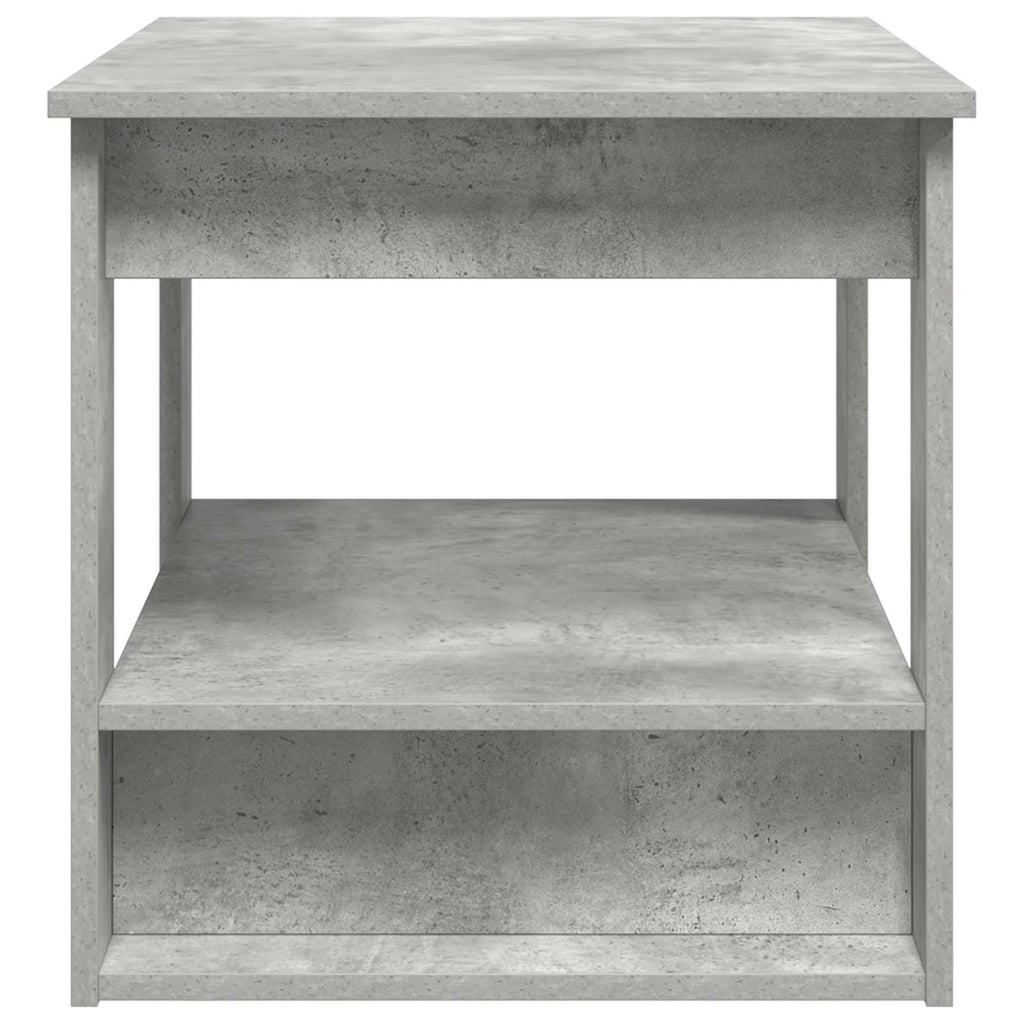 vidaXL Stolik kawowy Betonowy szary 72 x 50 x 50 cm