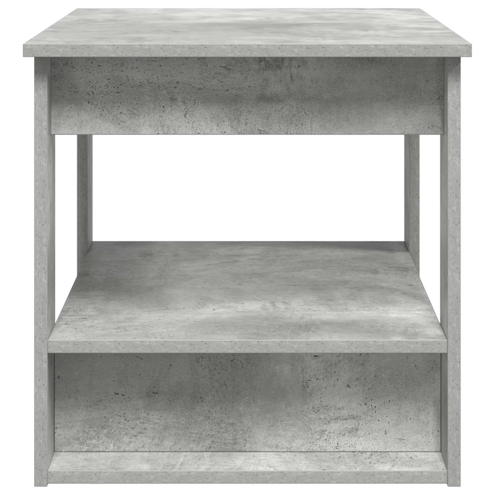 vidaXL Stolik kawowy Betonowy szary 72 x 50 x 50 cm