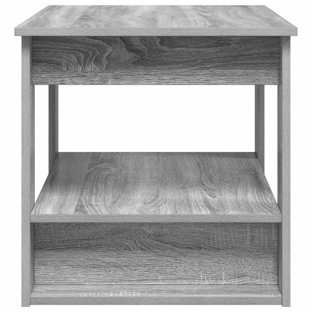 vidaXL Stolik kawowy Szary Sonoma 72 x 50 x 50 cm
