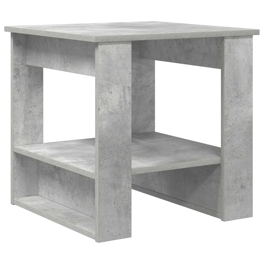 vidaXL Stolik kawowy Betonowy szary 51 x 50 x 50 cm