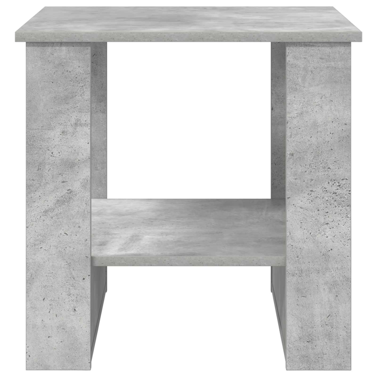 vidaXL Stolik kawowy Betonowy szary 51 x 50 x 50 cm