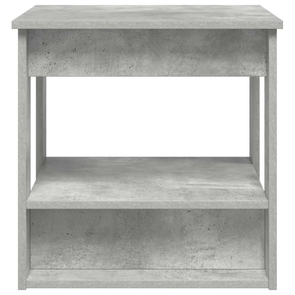 vidaXL Stolik kawowy Betonowy szary 51 x 50 x 50 cm