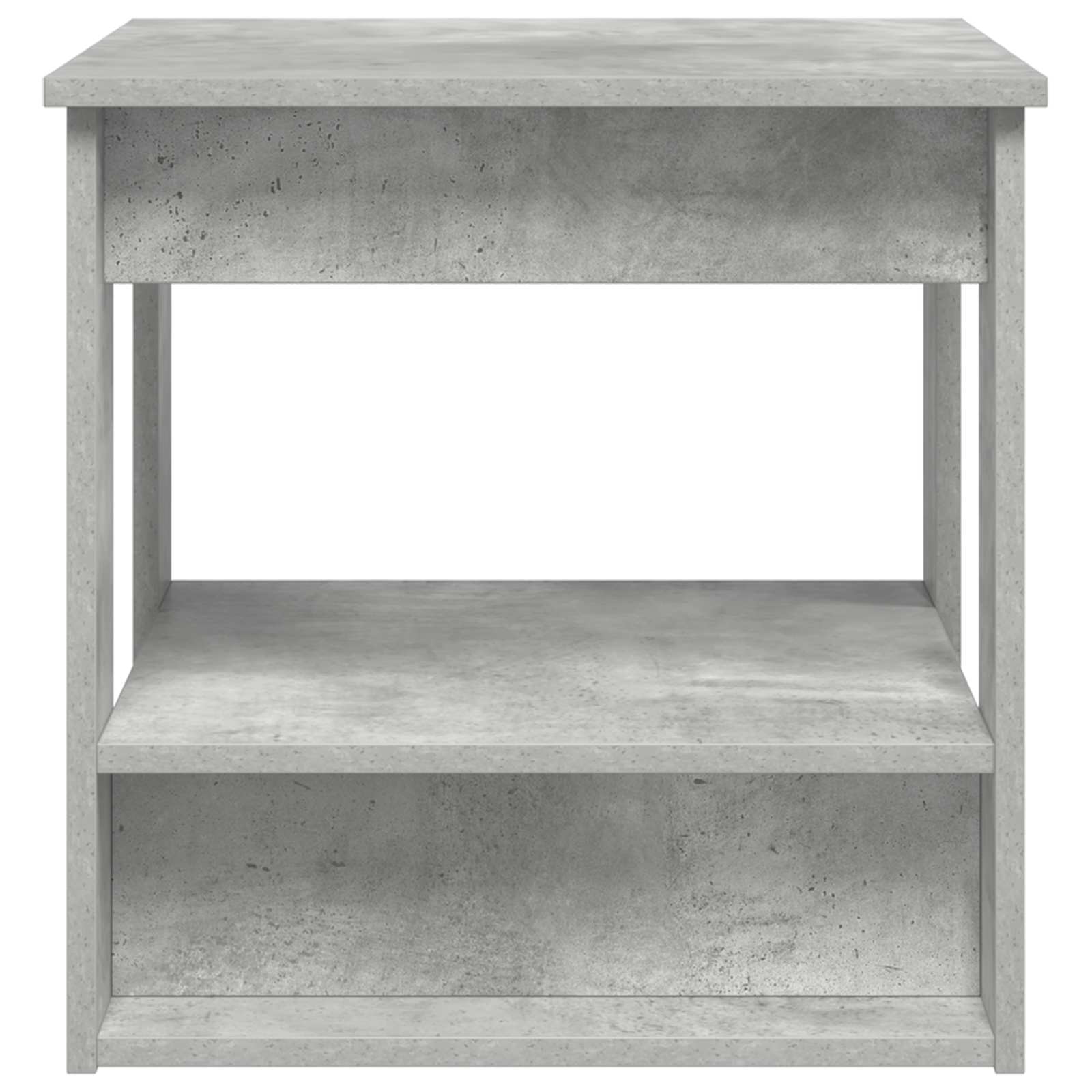 vidaXL Stolik kawowy Betonowy szary 51 x 50 x 50 cm