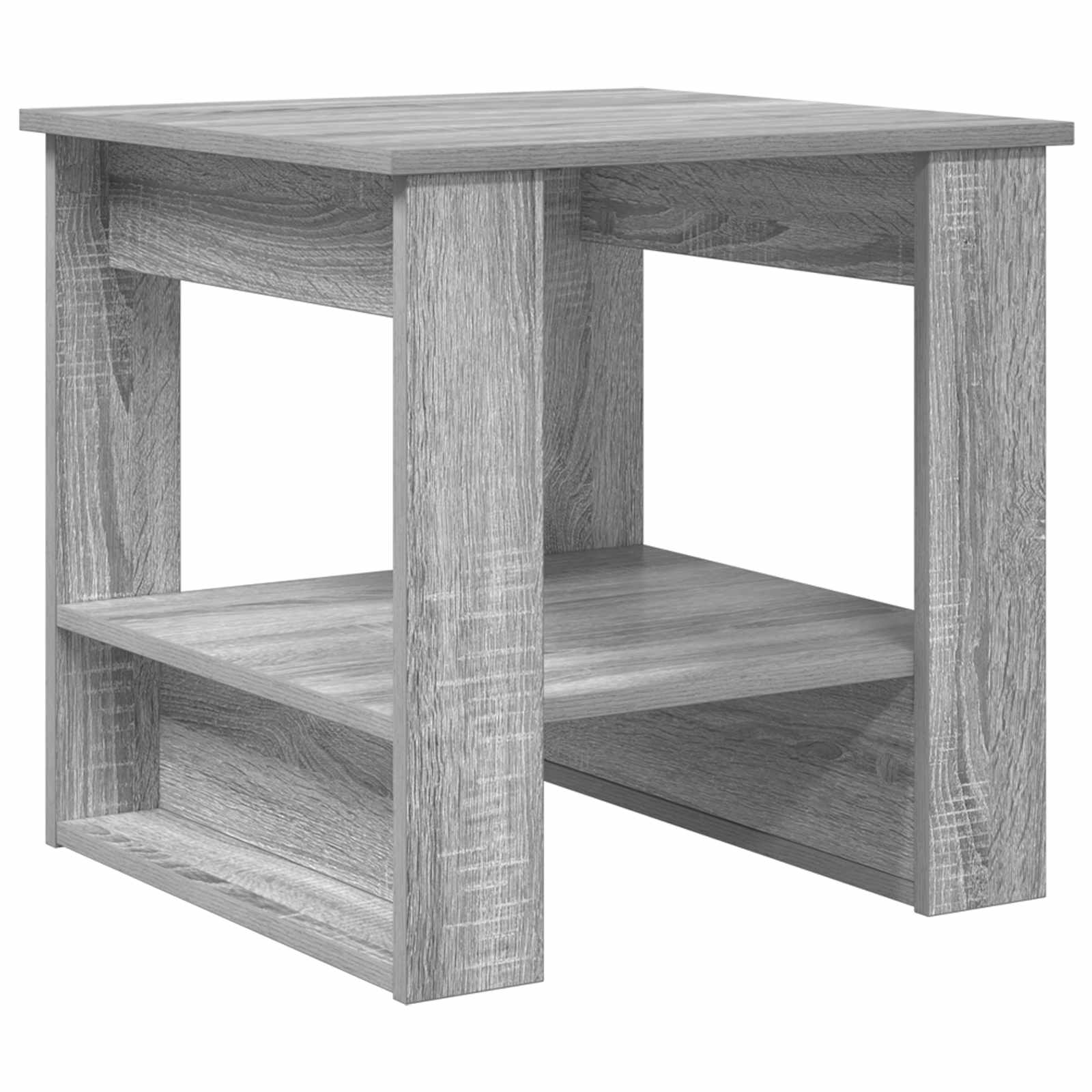 vidaXL Stolik kawowy Szary Sonoma 51 x 50 x 50 cm