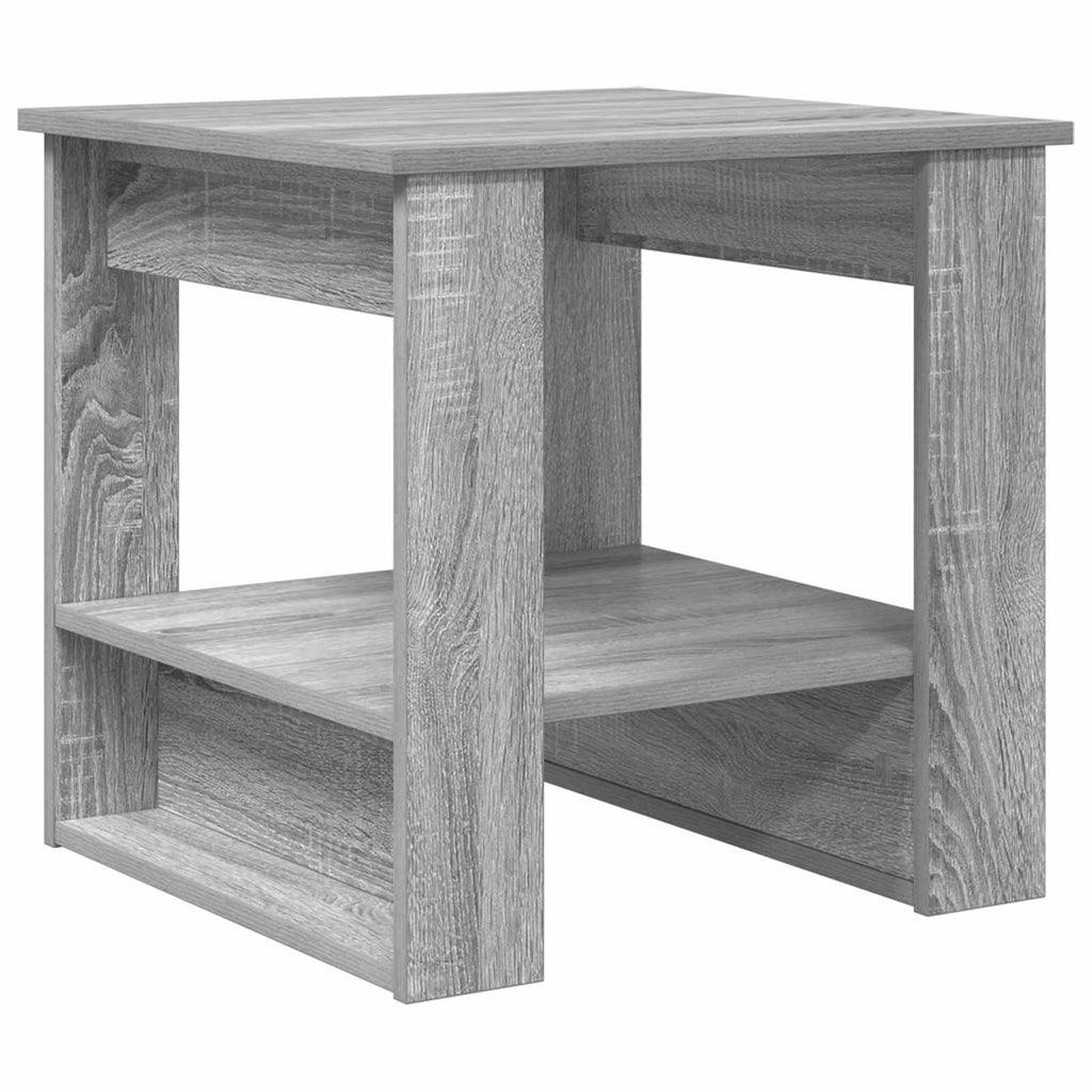 vidaXL Stolik kawowy Szary Sonoma 51 x 50 x 50 cm