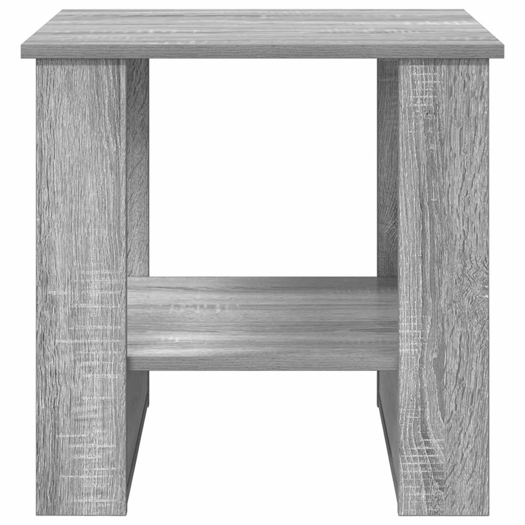 vidaXL Stolik kawowy Szary Sonoma 51 x 50 x 50 cm