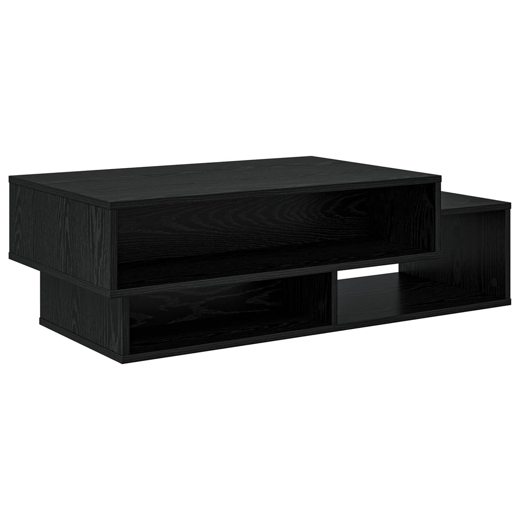 vidaXL Stolik kawowy Czarny Dąb 105 x 50 x 32,5 cm