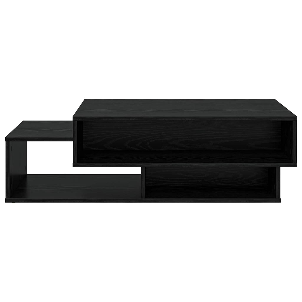 vidaXL Stolik kawowy Czarny Dąb 105 x 50 x 32,5 cm