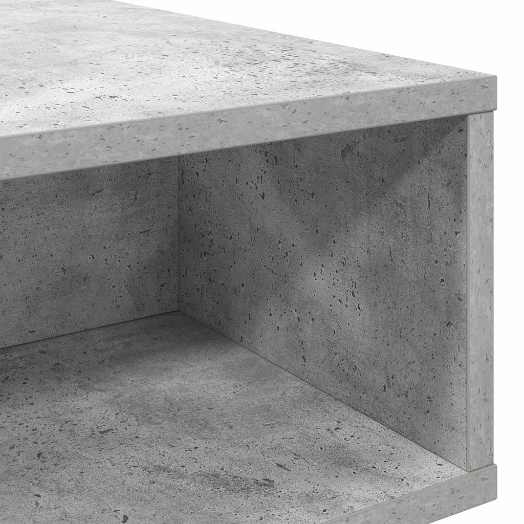 vidaXL Stolik kawowy Betonowy szary 105 x 50 x 32,5 cm