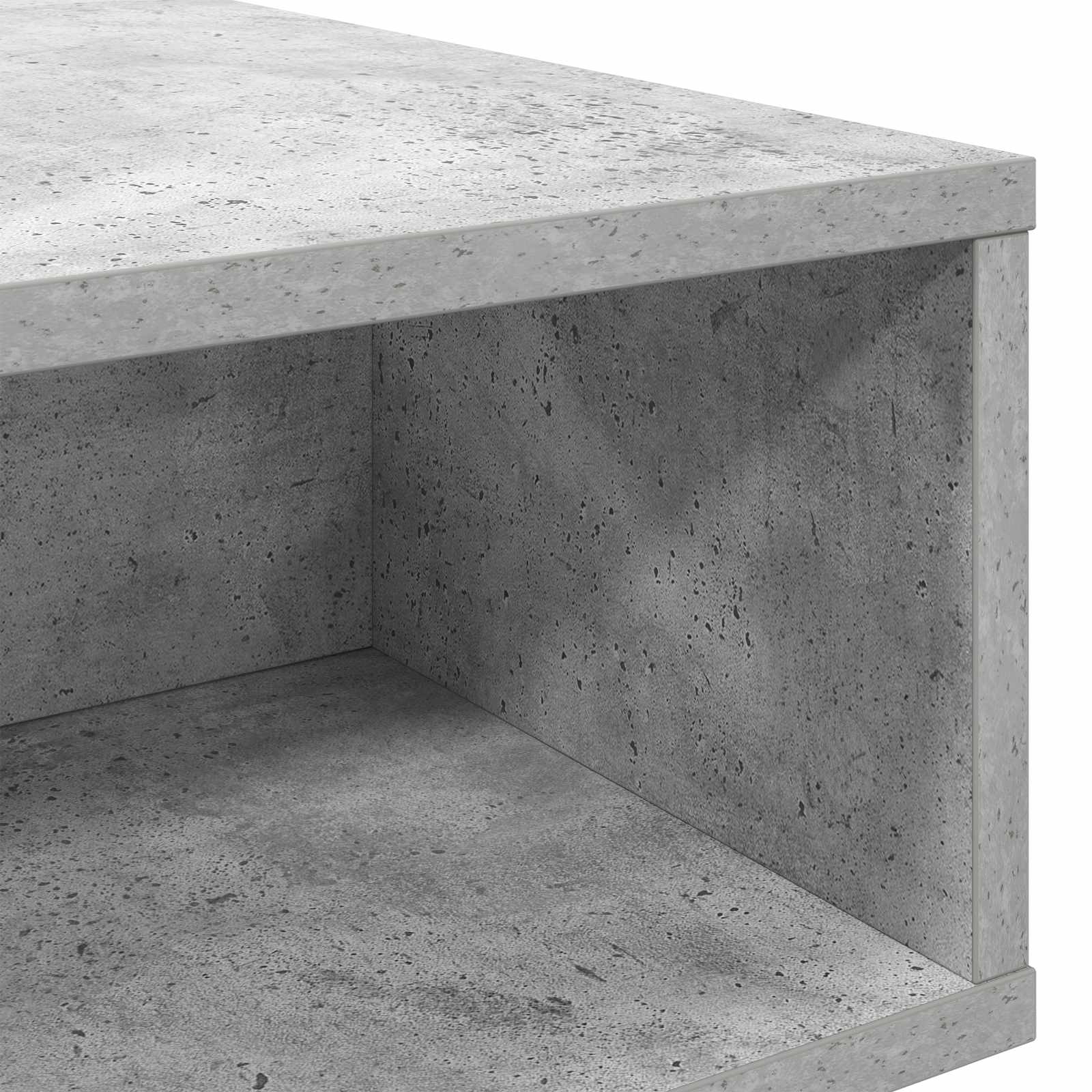 vidaXL Stolik kawowy Betonowy szary 105 x 50 x 32,5 cm
