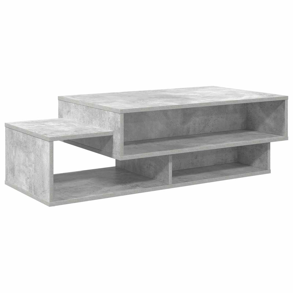 vidaXL Stolik kawowy Betonowy szary 105 x 50 x 32,5 cm